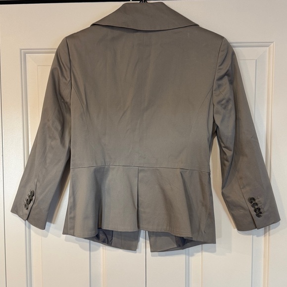 Ann Taylor Factory Women's Gray Blazer - Picture 5 of 7